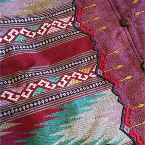 Classic Lanna Thai 100% Silk Ornamental Jacket - Picture 6 of 7